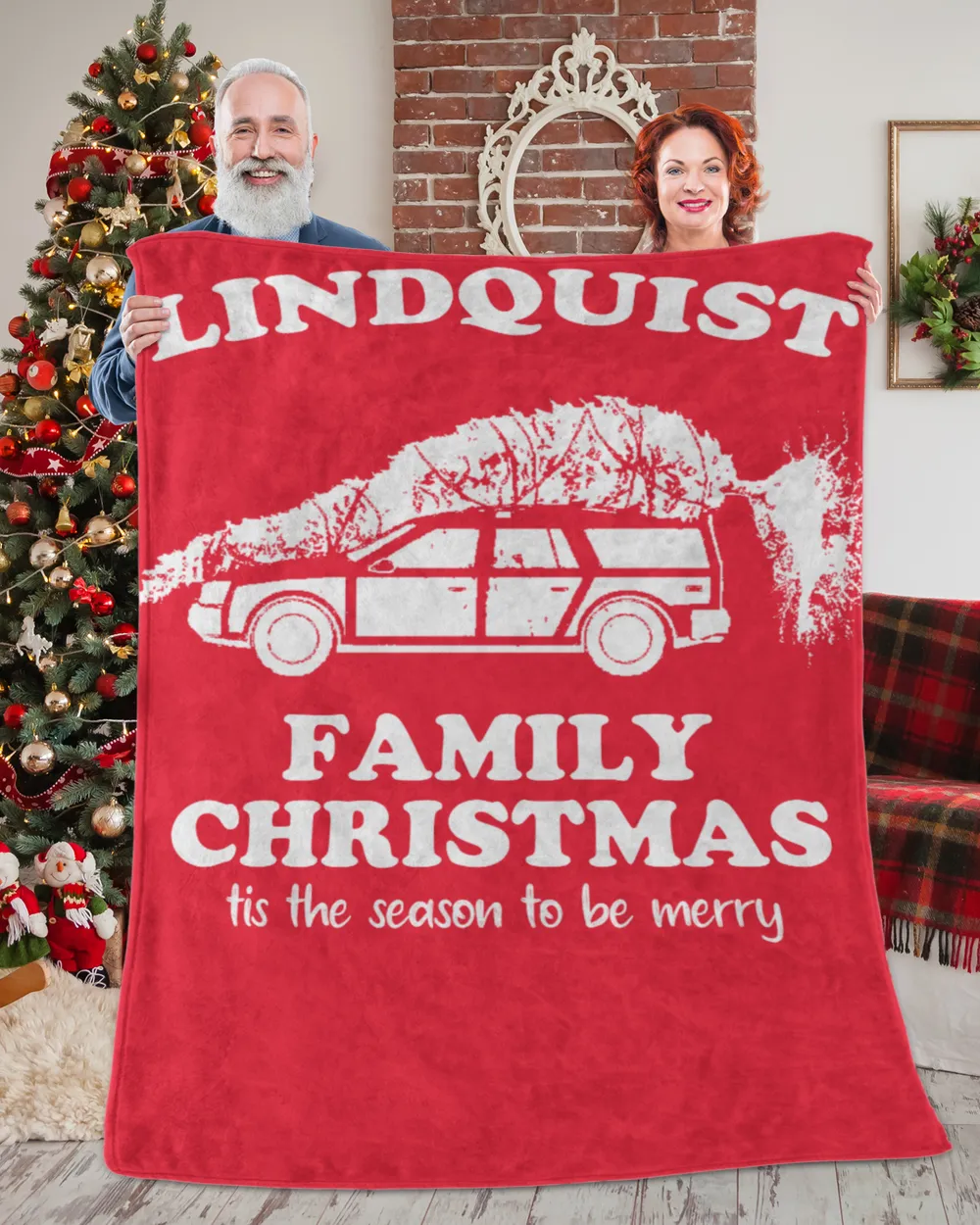 LINDQUIST-NT-XM6 Premium Mink Sherpa Blanket (60x80in) red 60x80in