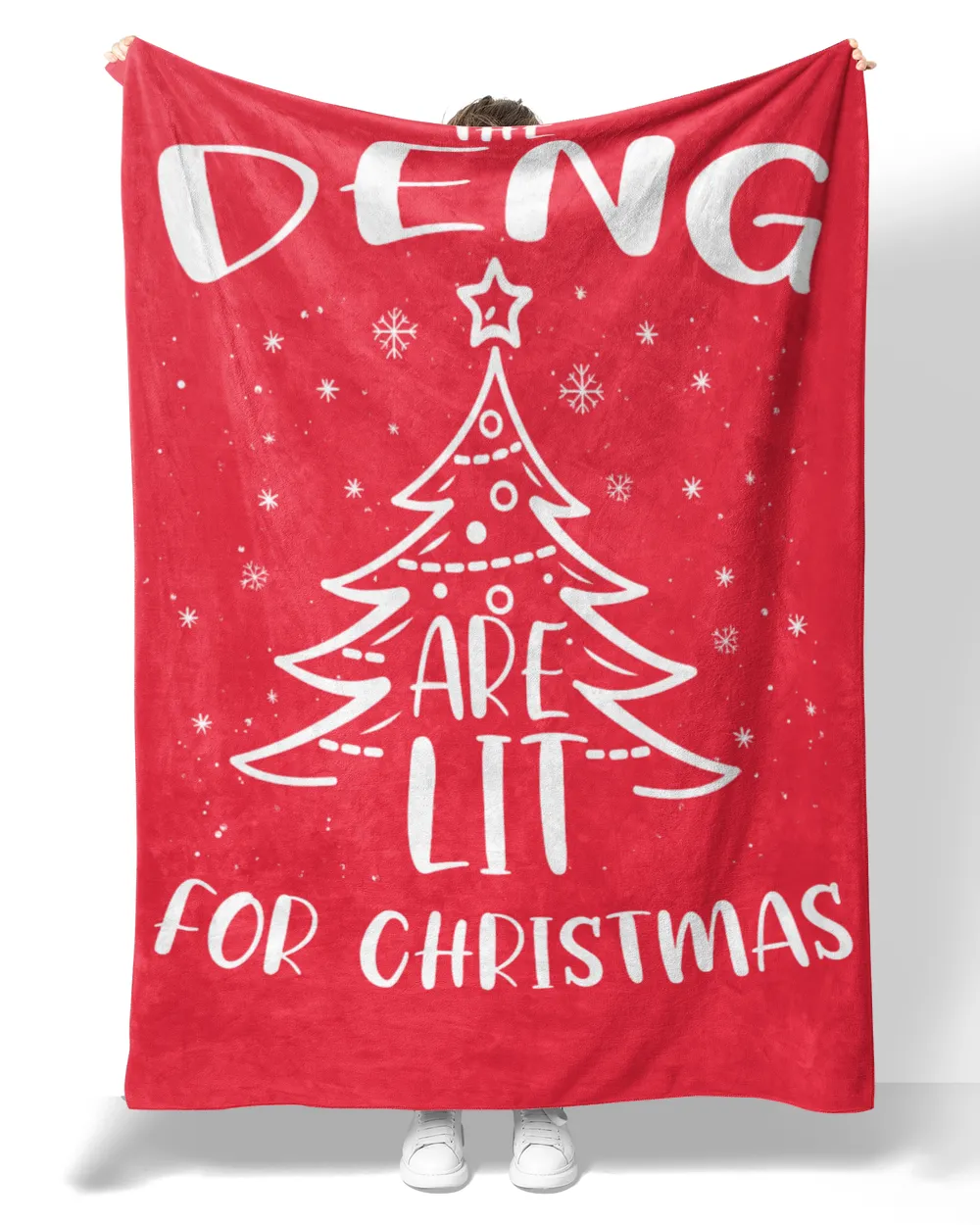 DENG-NT-XM13-01 Premium Mink Sherpa Blanket (60x80in) red 60x80in