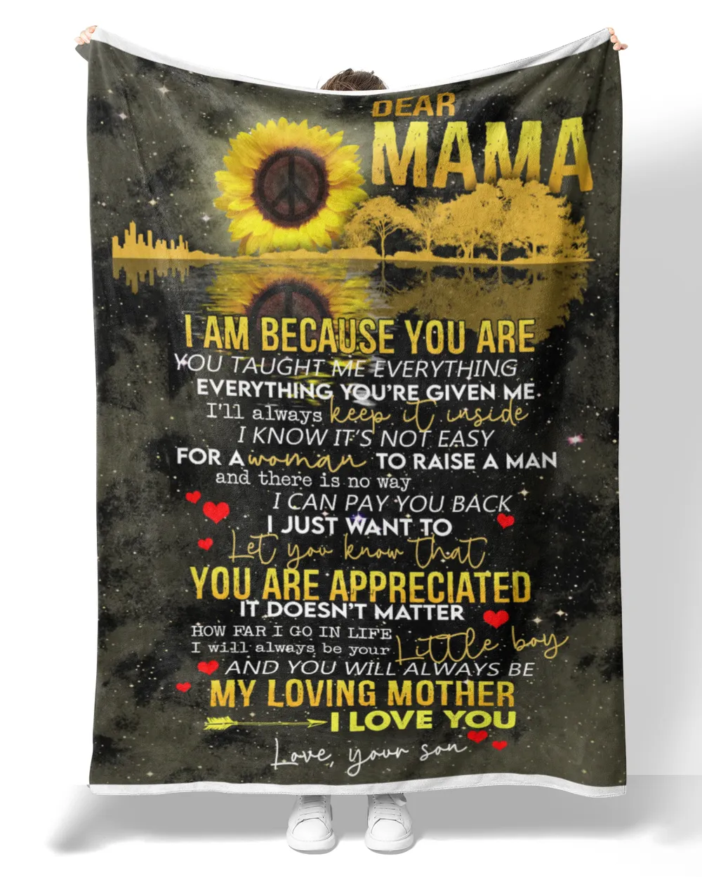 Dear Mama Quilt Fleece Blanket Bundle