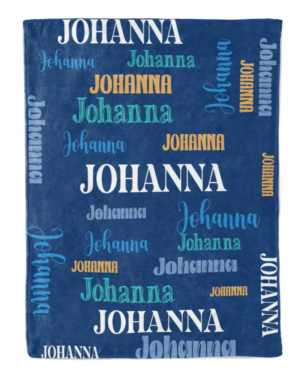 Johanna Custom Name Blanket