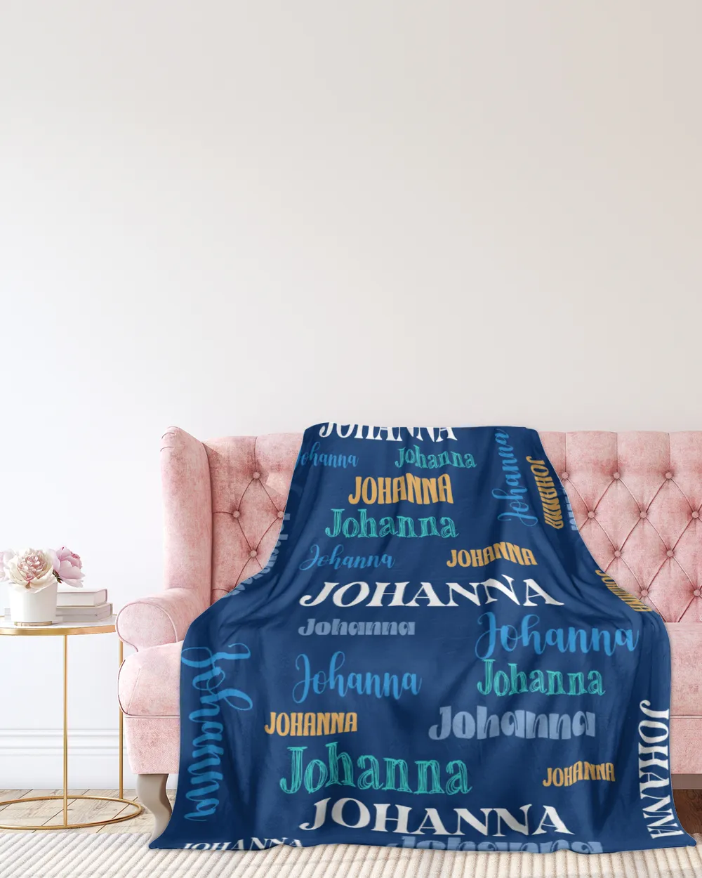 Johanna Custom Name Blanket