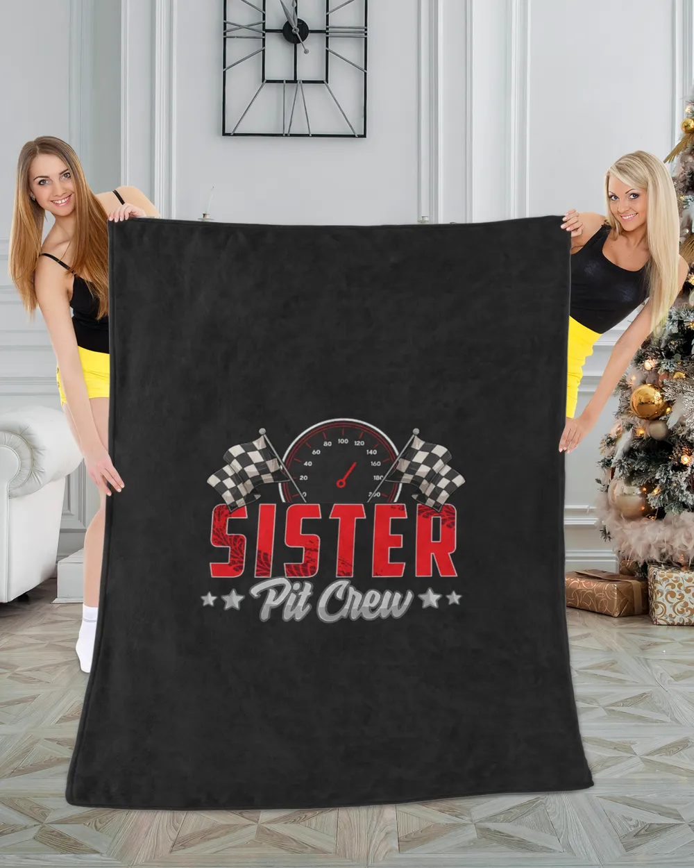 Race Car Birthday Party Racing Family Sister Pit Crew T-Shirt