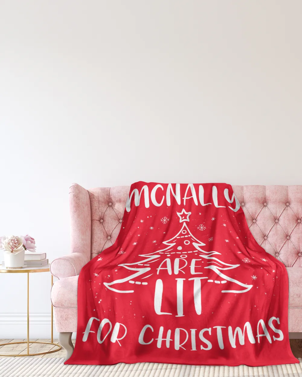 MCNALLY-NT-XM13 Premium Mink Sherpa Blanket (60x80in) red 60x80in