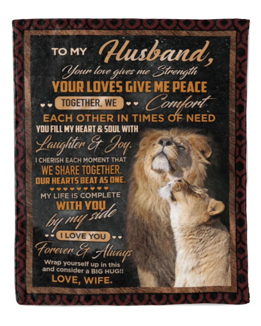 Special gift for Husband Premium Mink Sherpa Blanket (50x60in) white 50x60in