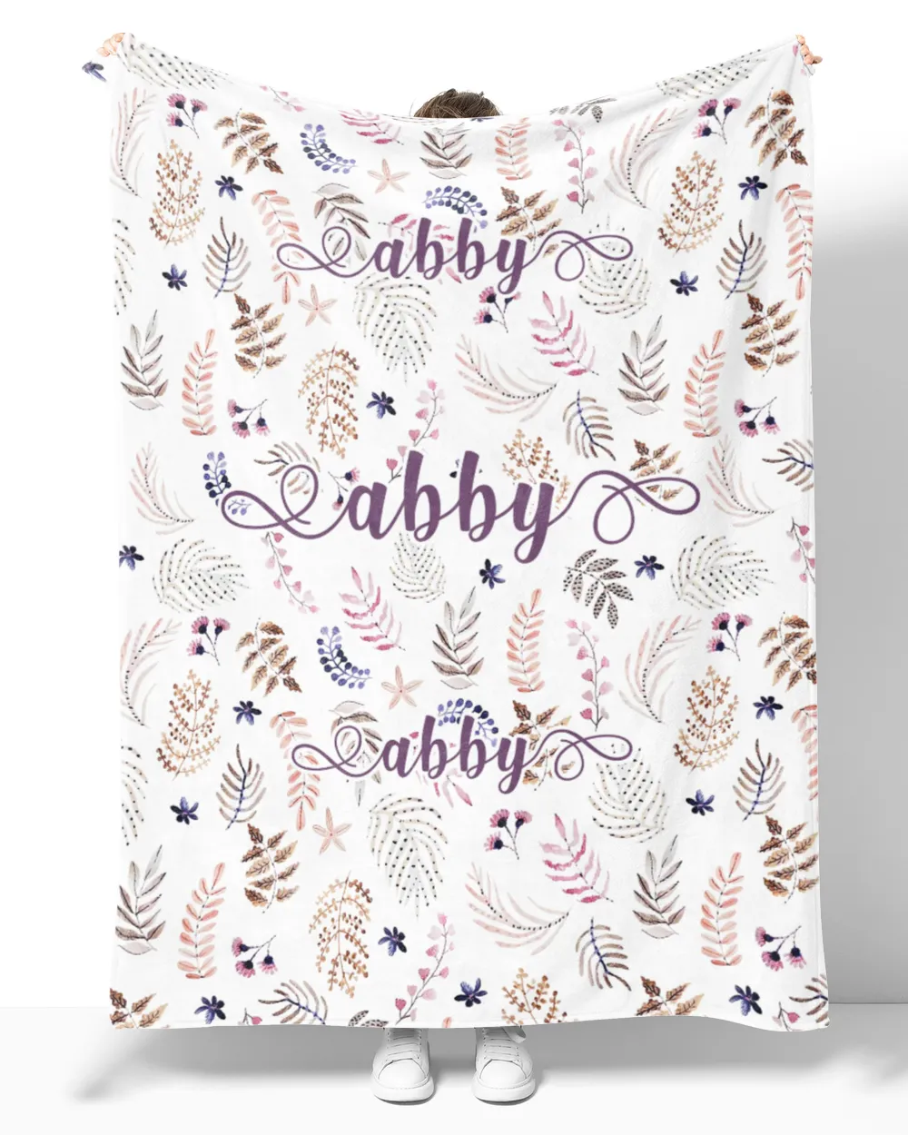 Abby Floral Blanket