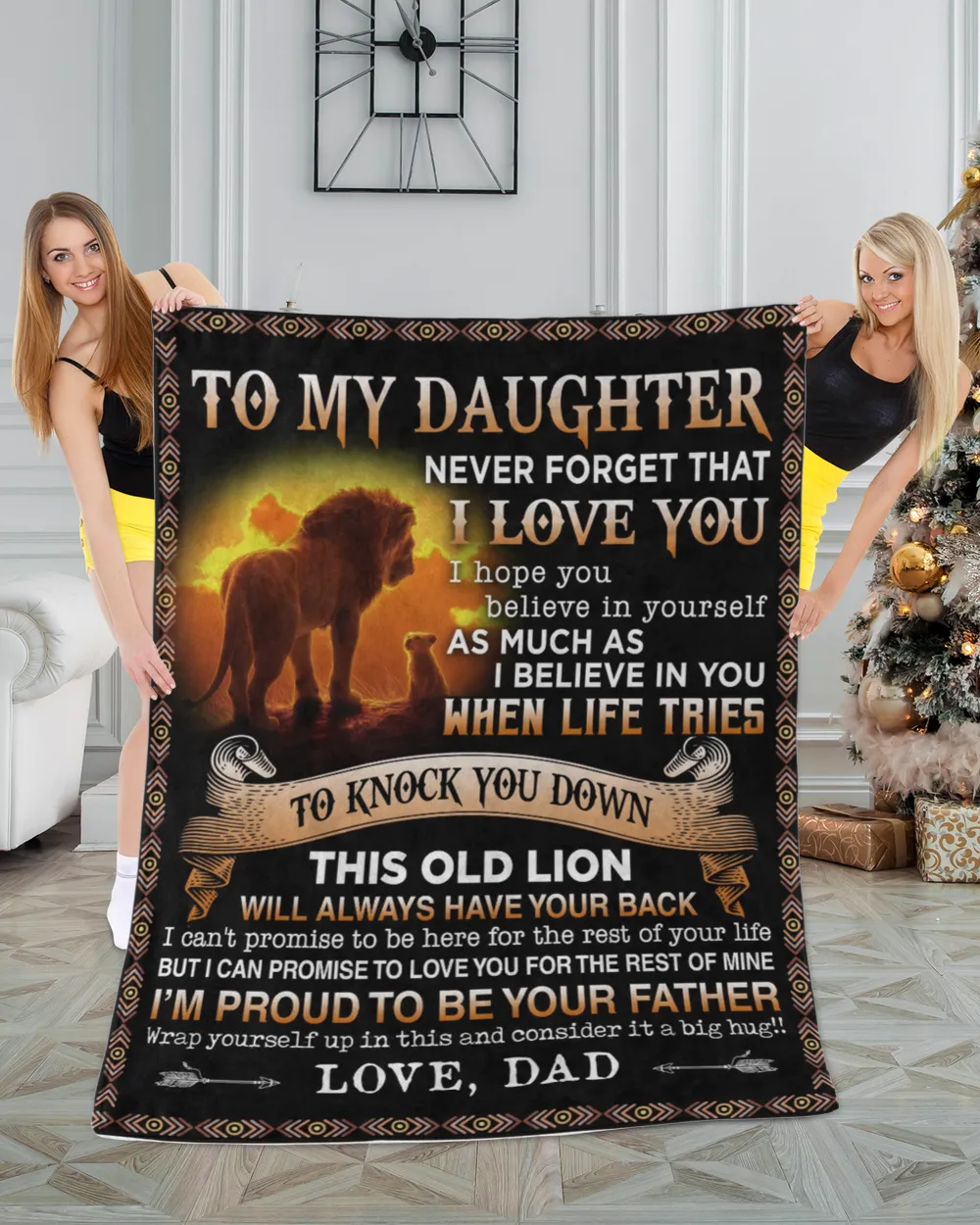 To my Daughter Love, dad