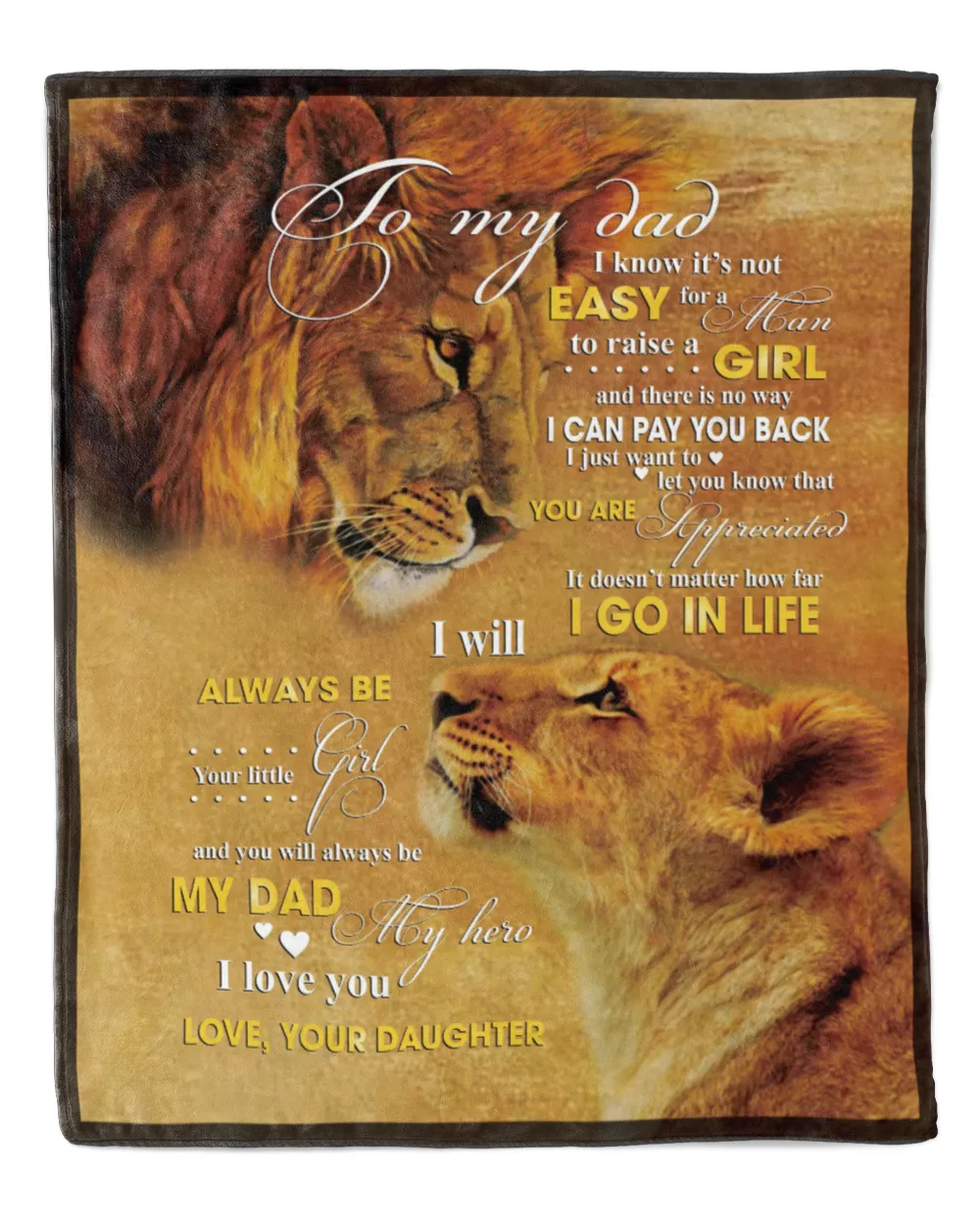 Father's Day Gifts, To My Dad Papa Pop Daddy Quilt Fleece Blanket