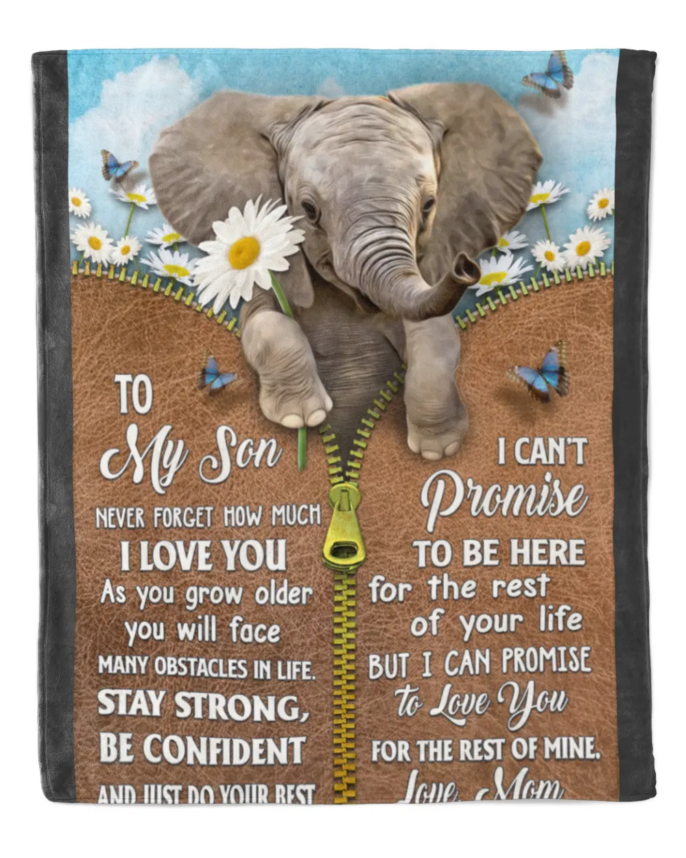 To My Son Elephant Love You