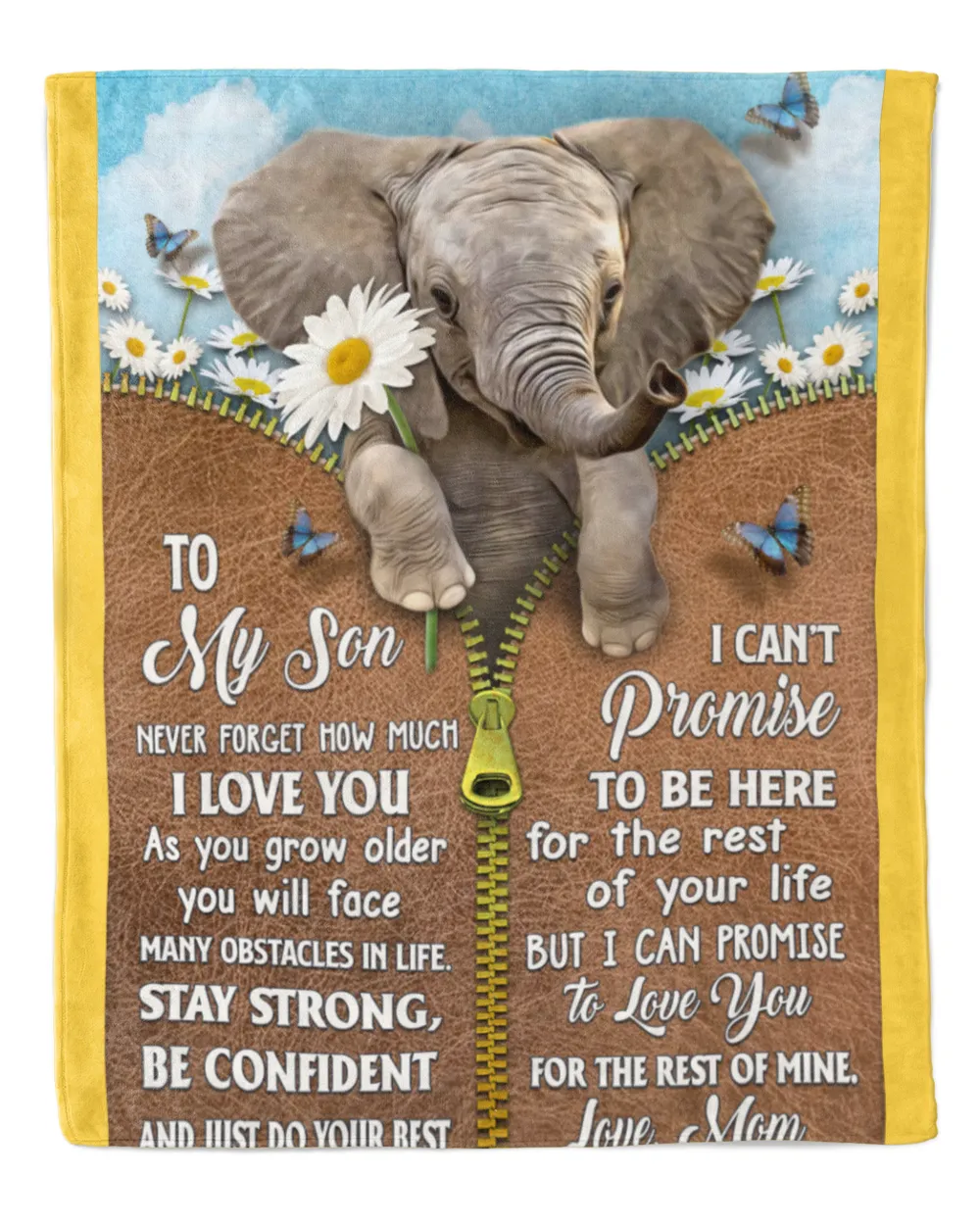 To My Son Elephant Love You