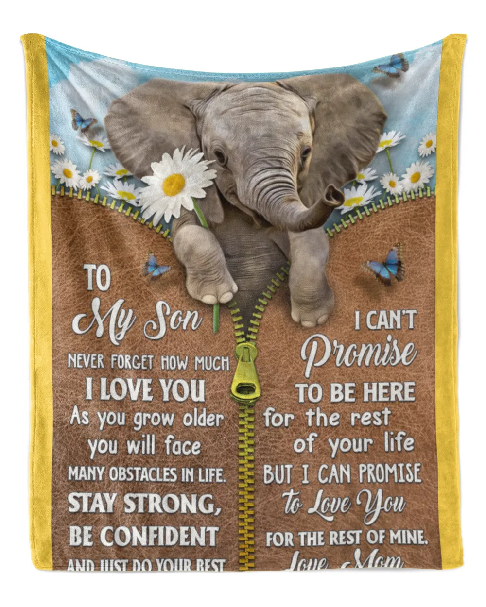 To My Son Elephant Love You