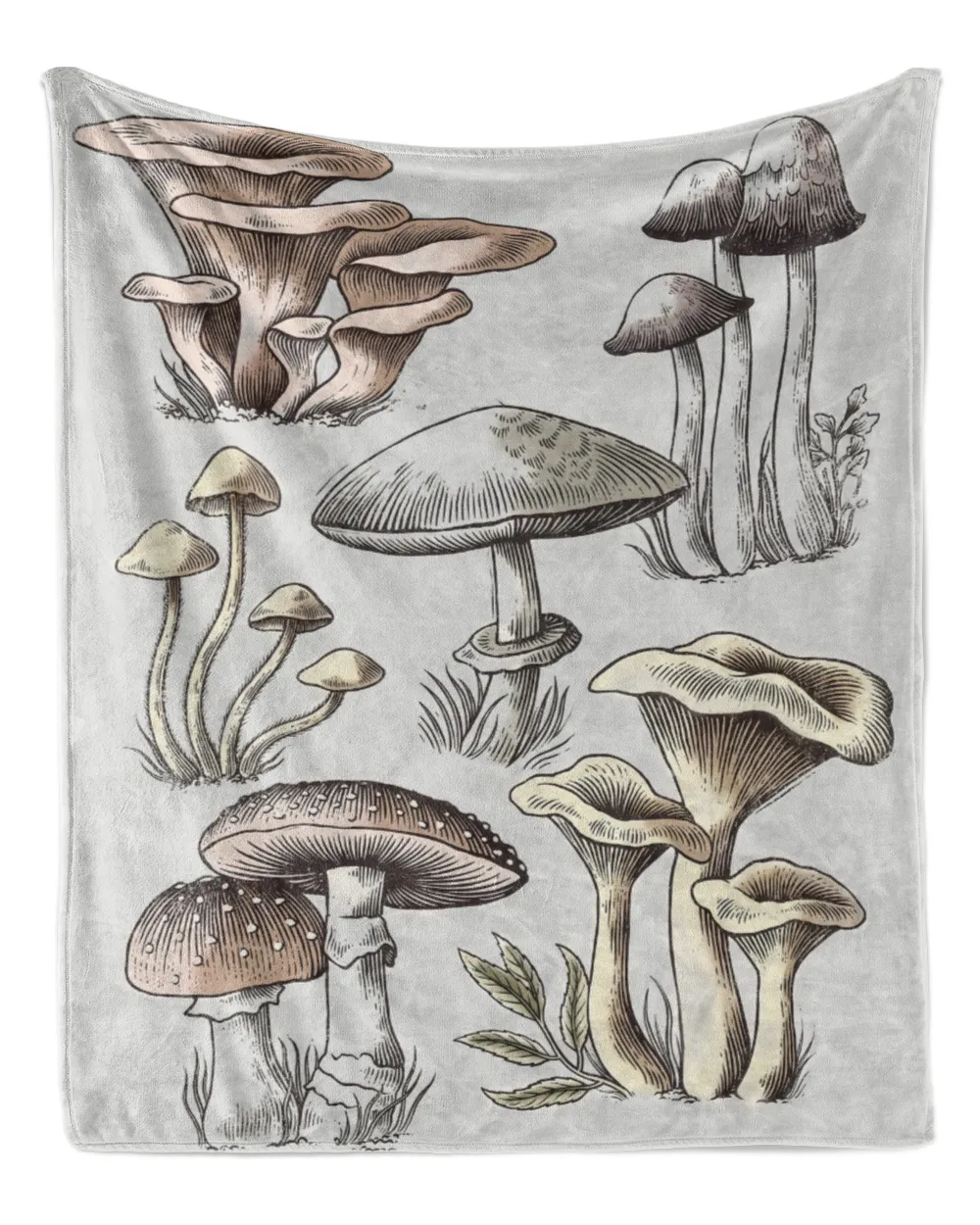 Magic Mushroom  Blanket, Quilt