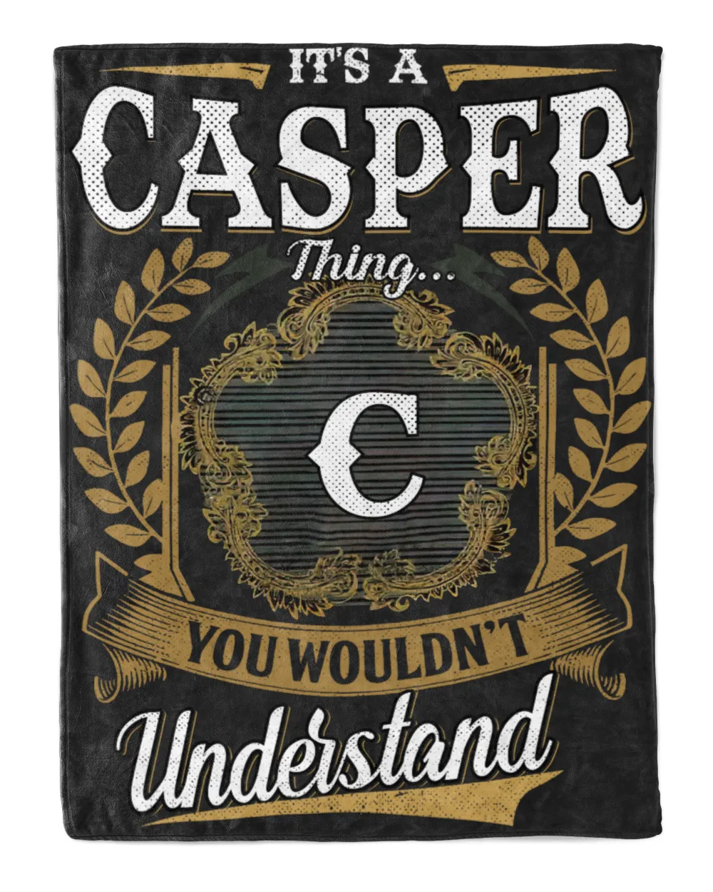 CASPER-NT-B1 Cozy Plush Fleece Blanket (60x80in) black 60x80in