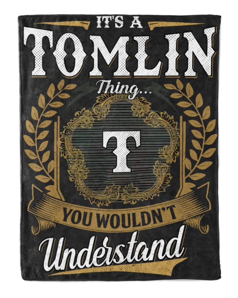 TOMLIN-NT-B1 Cozy Plush Fleece Blanket (60x80in) black 60x80in