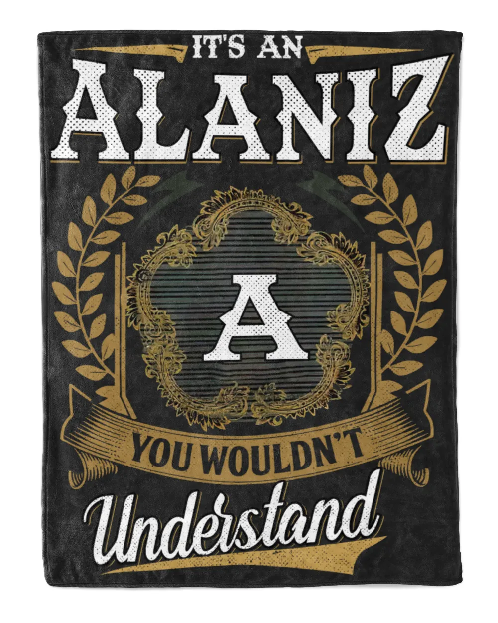 ALANIZ-NT-B1 Cozy Plush Fleece Blanket (60x80in) black 60x80in