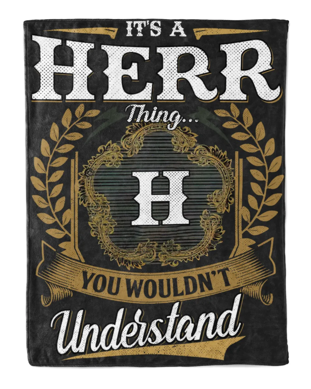 HERR-NT-B1 Cozy Plush Fleece Blanket (60x80in) black 60x80in