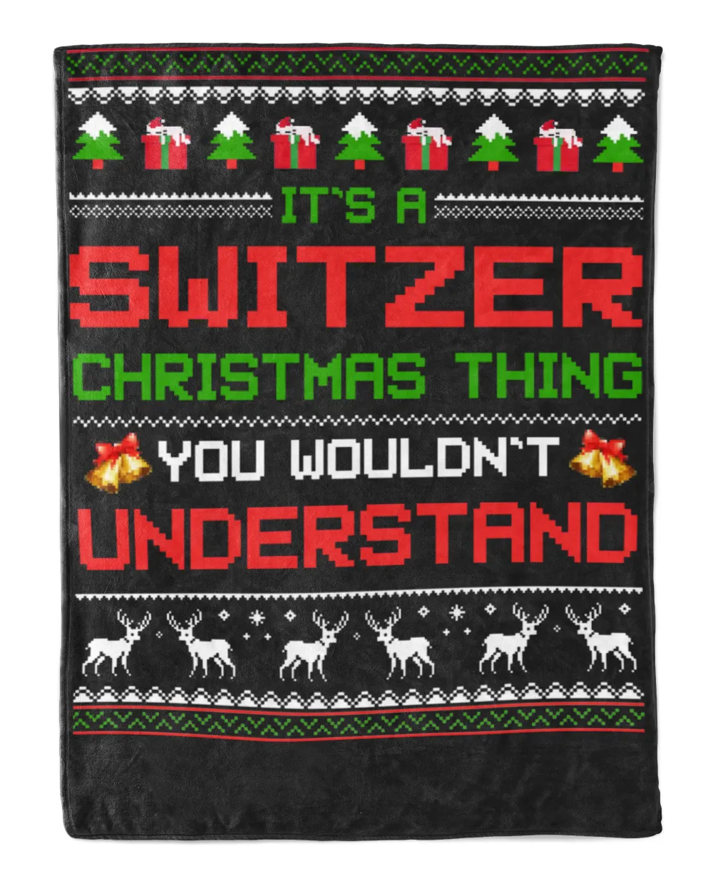 SWITZER-NT-XM2 Cozy Plush Fleece Blanket (60x80in) black 60x80in