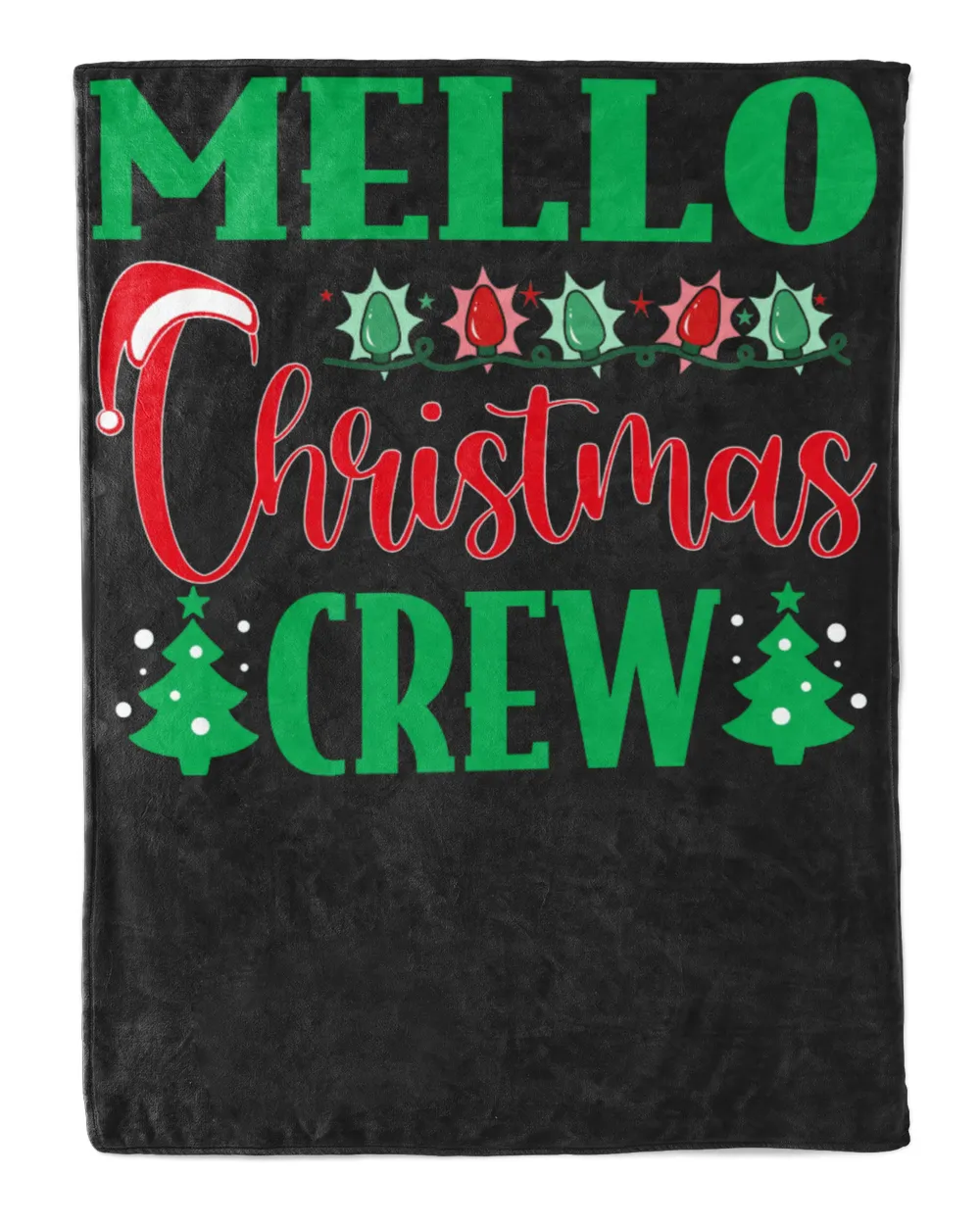 MELLO-NT-XM11 Cozy Plush Fleece Blanket (60x80in) black 60x80in