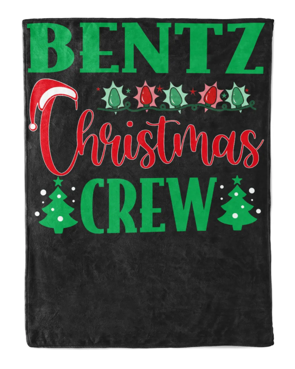 BENTZ-NT-XM11-01 Cozy Plush Fleece Blanket (60x80in) black 60x80in