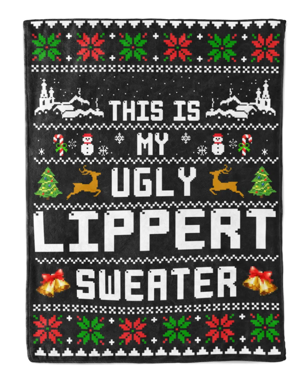 LIPPERT-NT-XM15-01 Cozy Plush Fleece Blanket (60x80in) black 60x80in