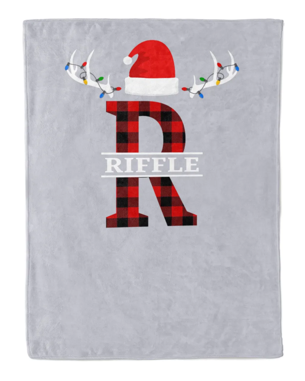 RIFFLE-NT-XM16-01 Cozy Plush Fleece Blanket (60x80in) sport-grey 60x80in