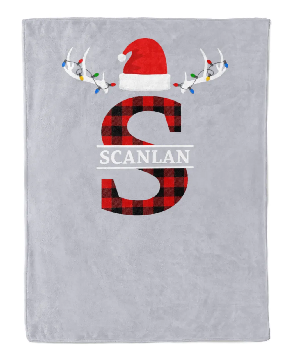 SCANLAN-NT-XM16-01 Cozy Plush Fleece Blanket (60x80in) sport-grey 60x80in