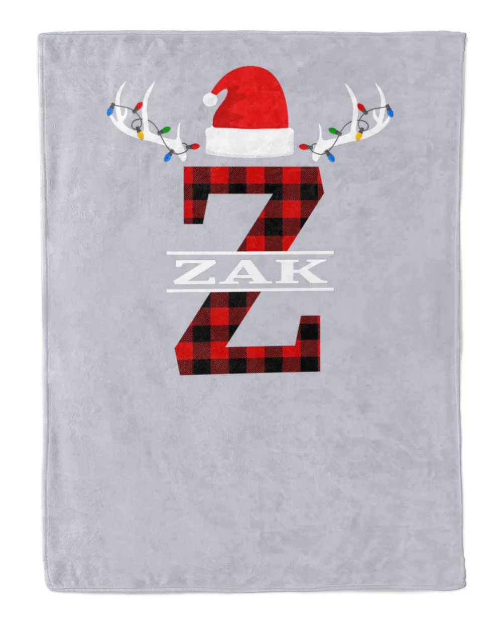 ZAK-NT-XM16-01 Cozy Plush Fleece Blanket (60x80in) sport-grey 60x80in