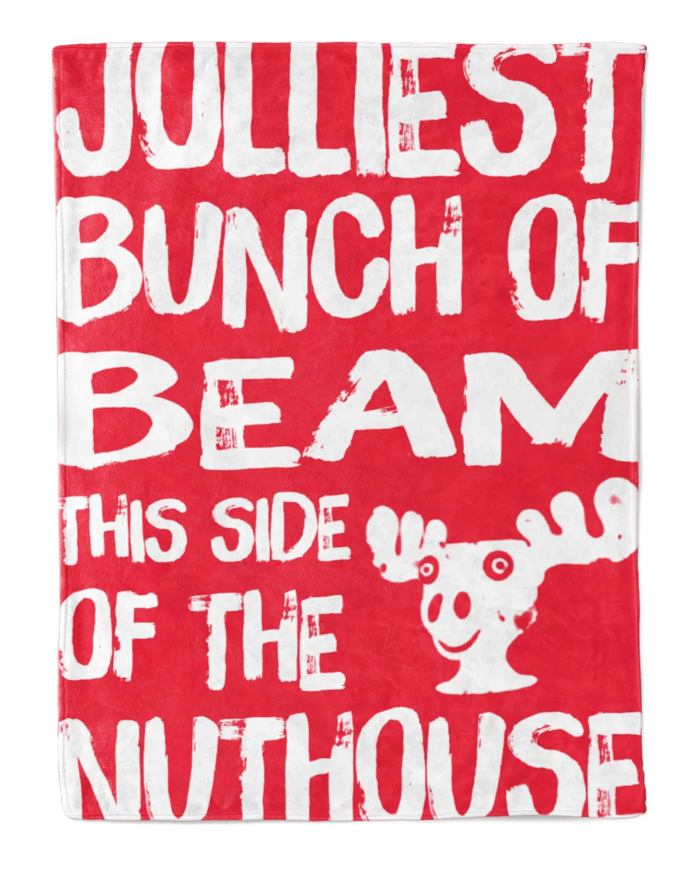 BEAM-NT-XM14 Cozy Plush Fleece Blanket (60x80in) red 60x80in