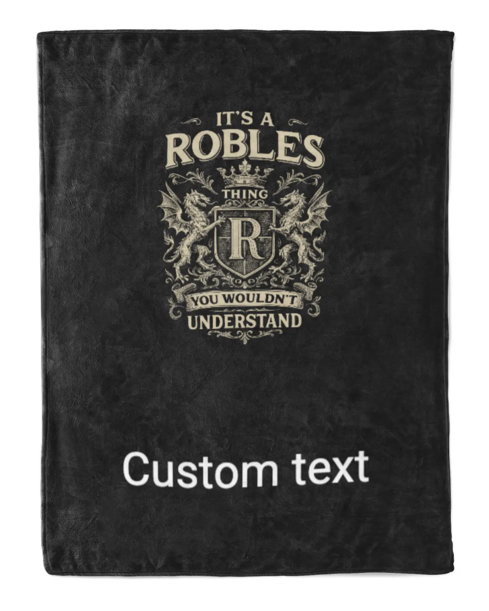 Test custom text canvas - blanket mh