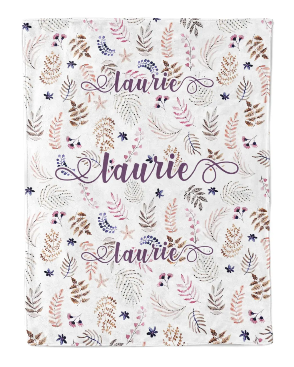 Laurie Floral Blanket