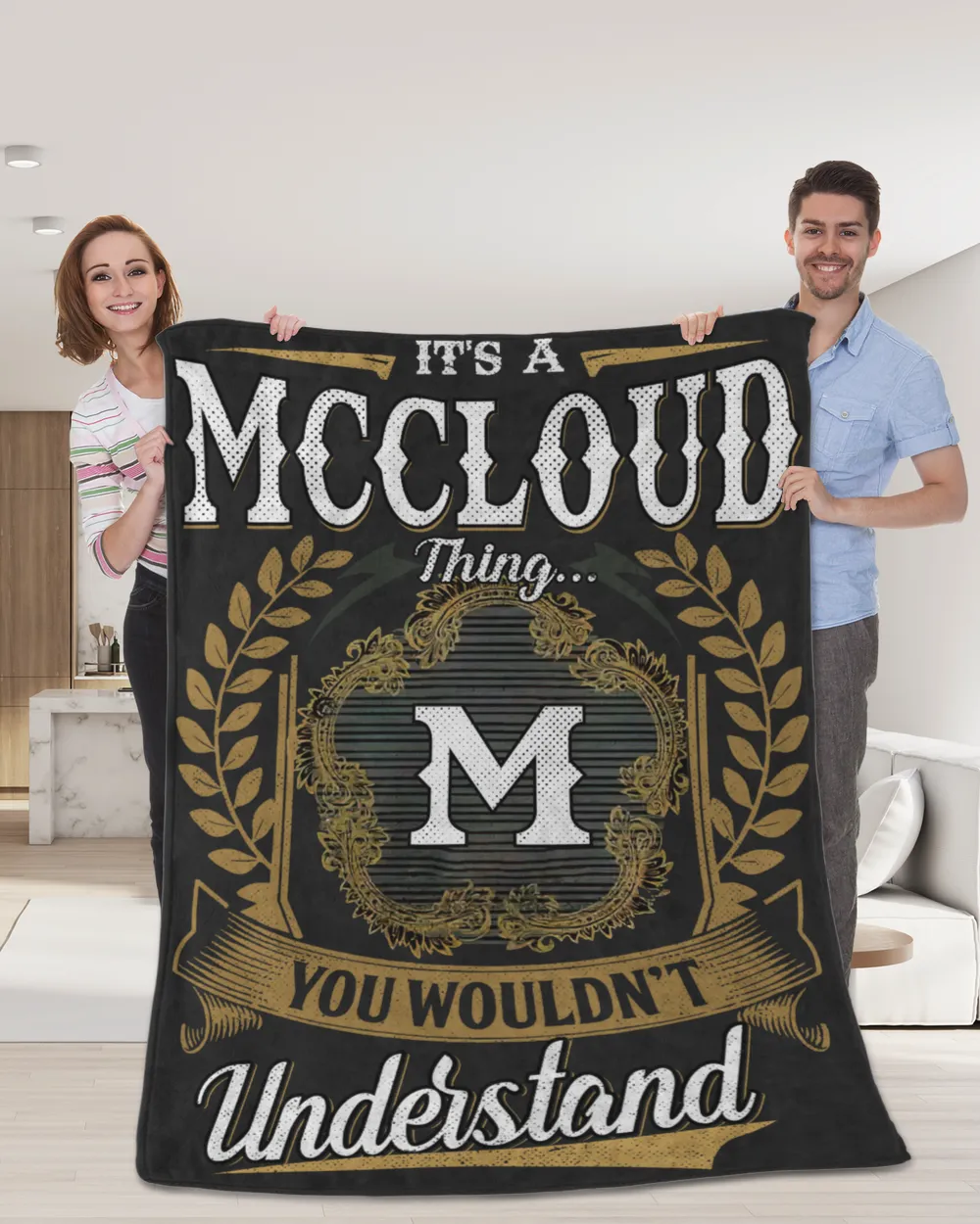 MCCLOUD-NT-B1 Cozy Plush Fleece Blanket (60x80in) black 60x80in