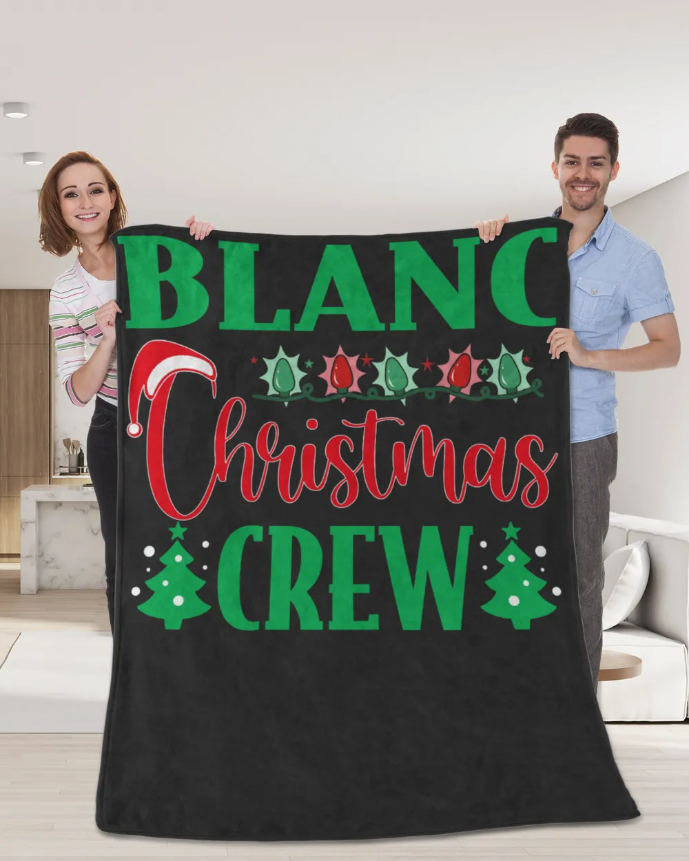 BLANC-NT-XM11-01 Cozy Plush Fleece Blanket (60x80in) black 60x80in