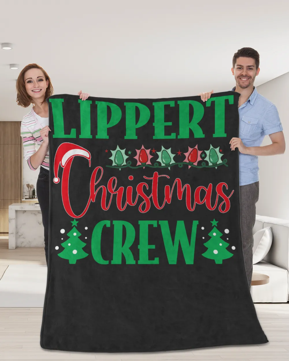 LIPPERT-NT-XM11-01 Cozy Plush Fleece Blanket (60x80in) black 60x80in