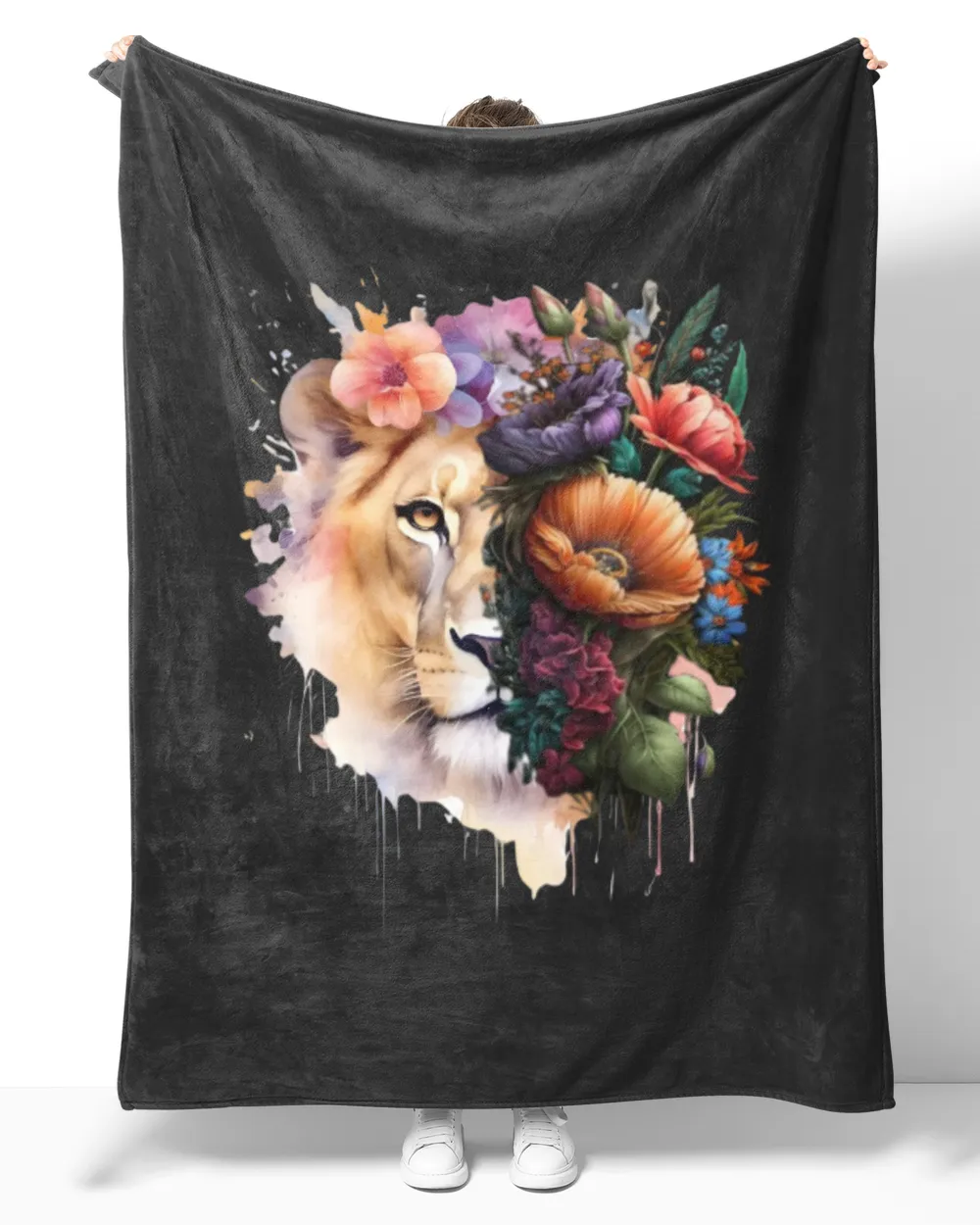Flower Lion sleep