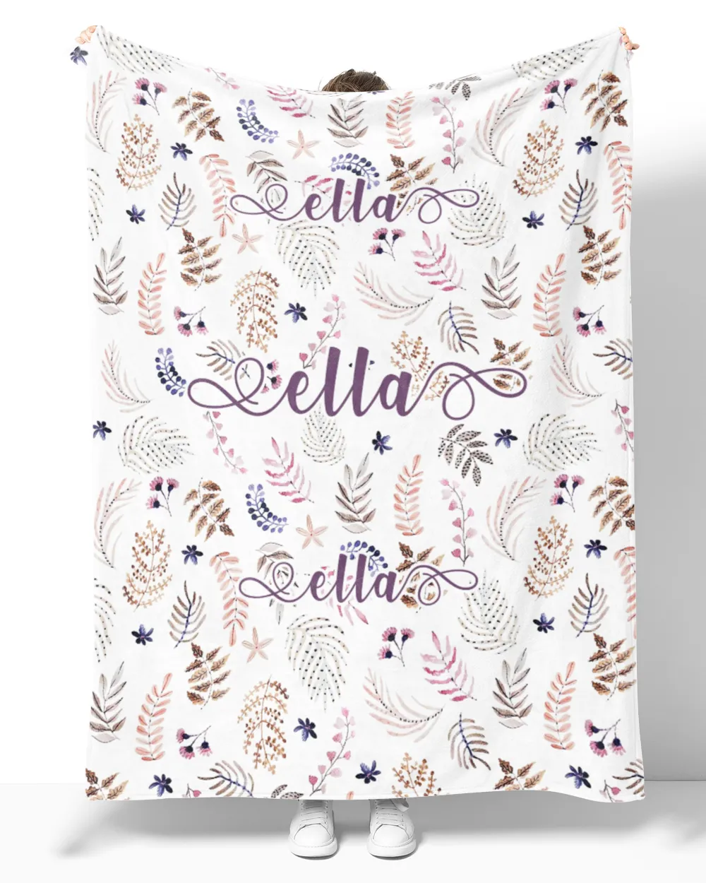 Ella Floral Blanket