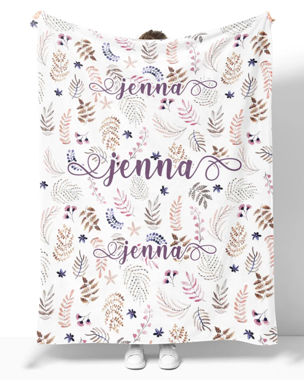 Jenna Floral Blanket