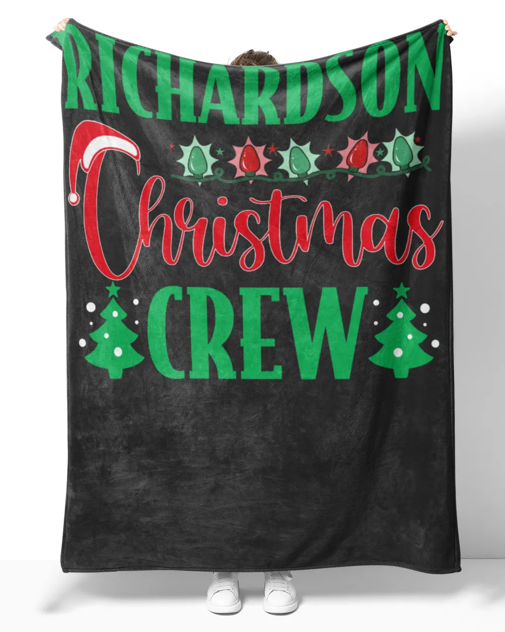 RICHARDSON-NT-XM11 Cozy Plush Fleece Blanket (60x80in) black 60x80in