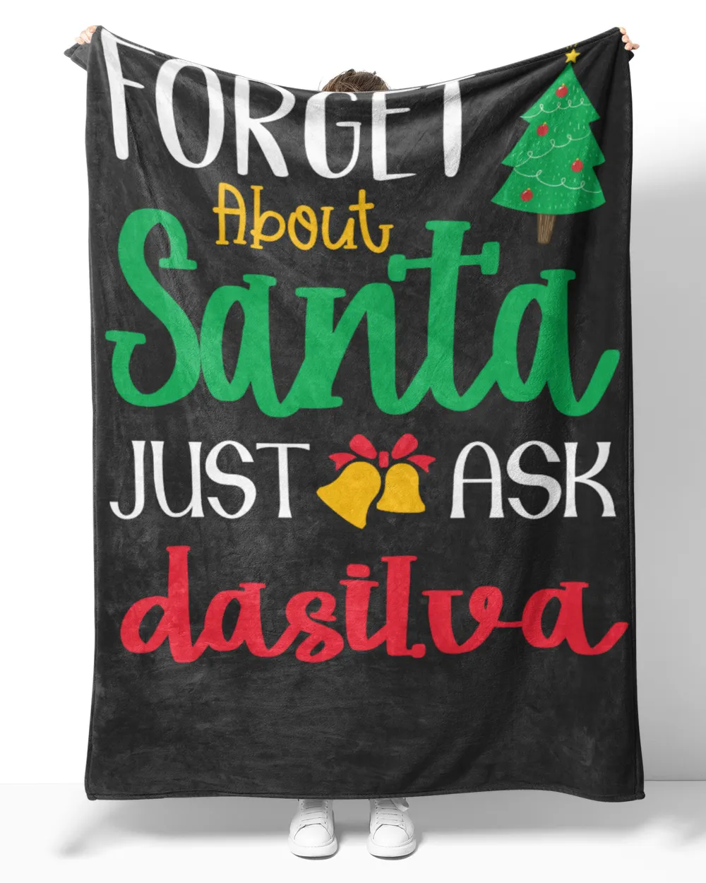 DASILVA-NT-XM12 Cozy Plush Fleece Blanket (60x80in) black 60x80in