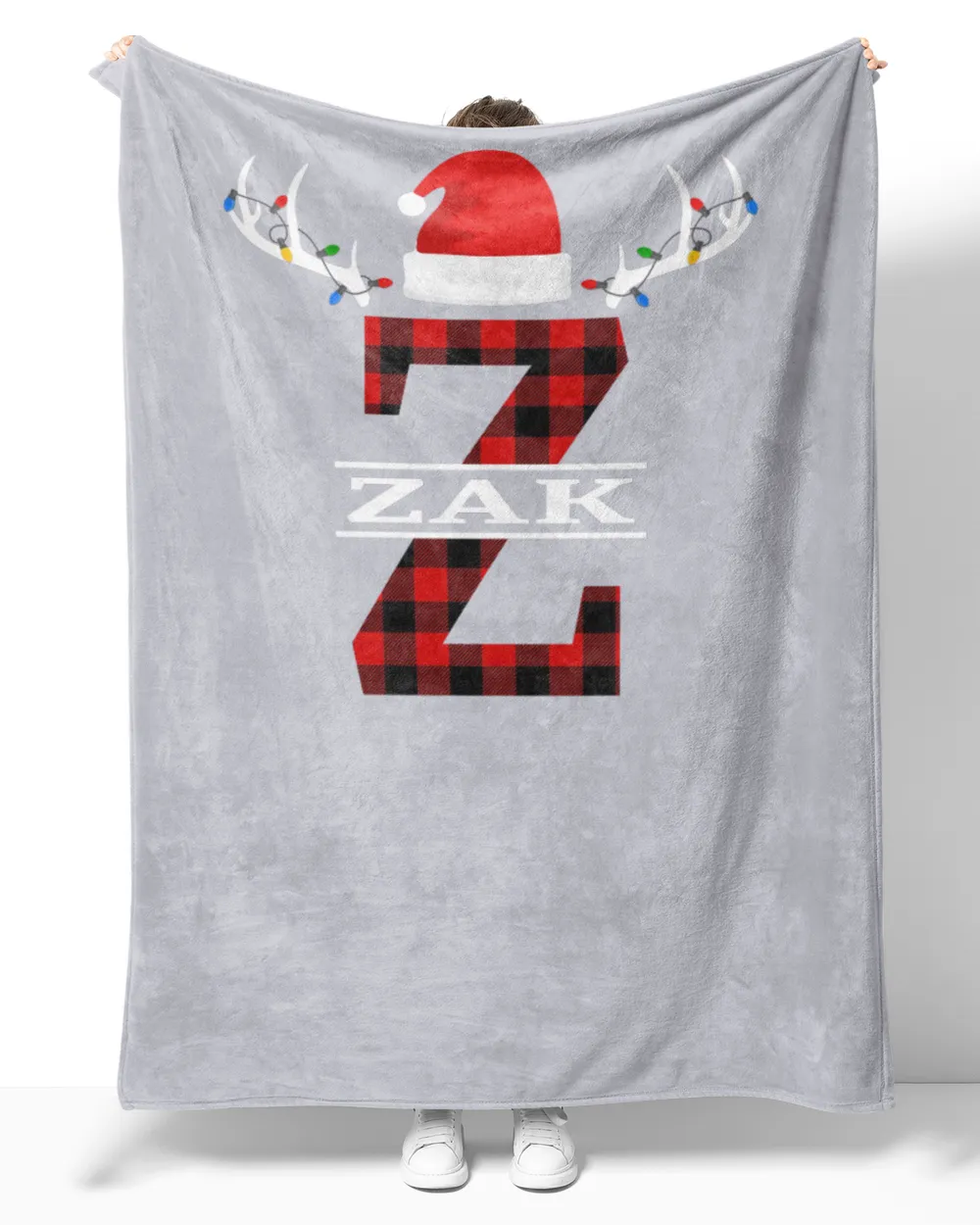 ZAK-NT-XM16-01 Cozy Plush Fleece Blanket (60x80in) sport-grey 60x80in