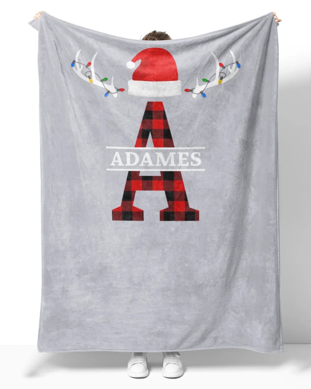 ADAMES-NT-XM16-01 Cozy Plush Fleece Blanket (60x80in) sport-grey 60x80in