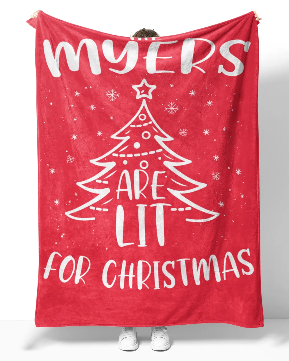 MYERS-NT-XM13 Cozy Plush Fleece Blanket (60x80in) red 60x80in