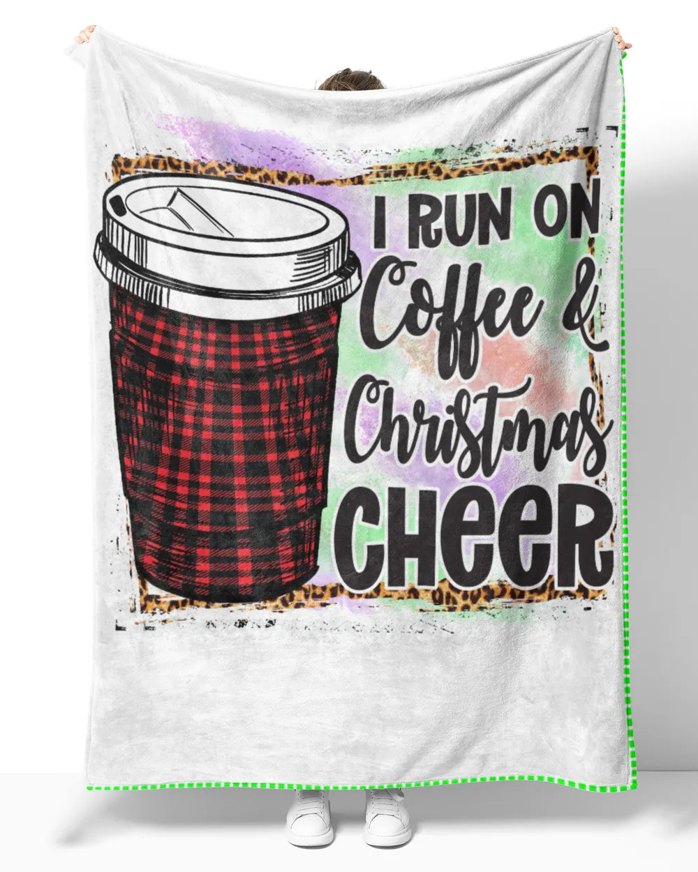 I Run On Coffee Christmas Cheer