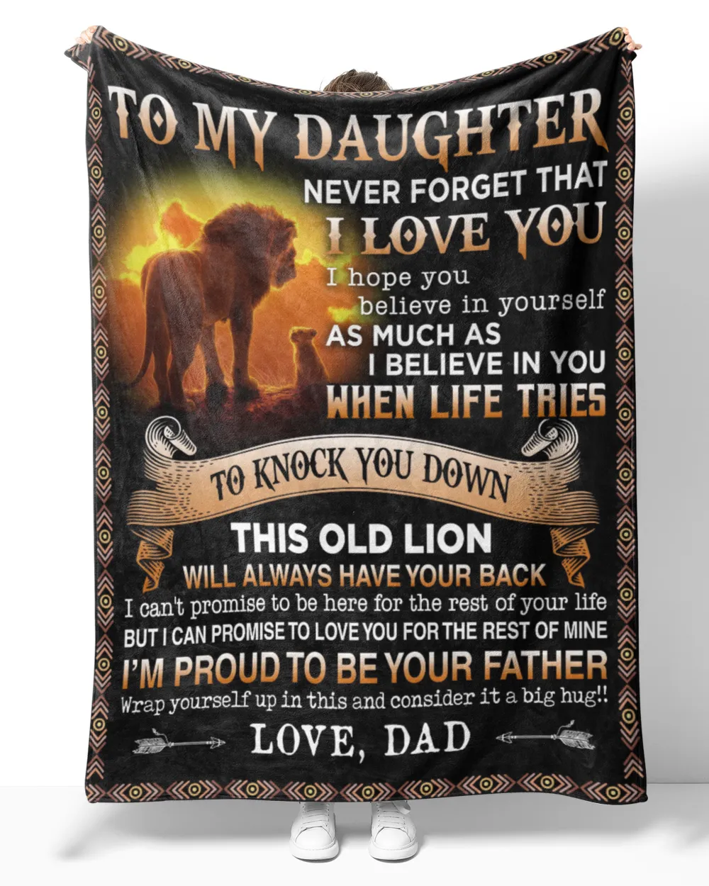 To my Daughter Love, dad