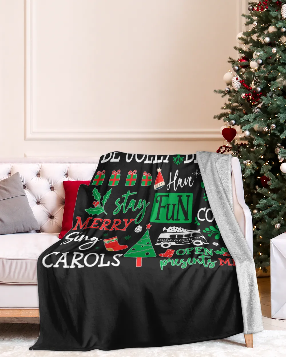 XU-NT-XM10 Cozy Plush Fleece Blanket (60x80in) black 60x80in
