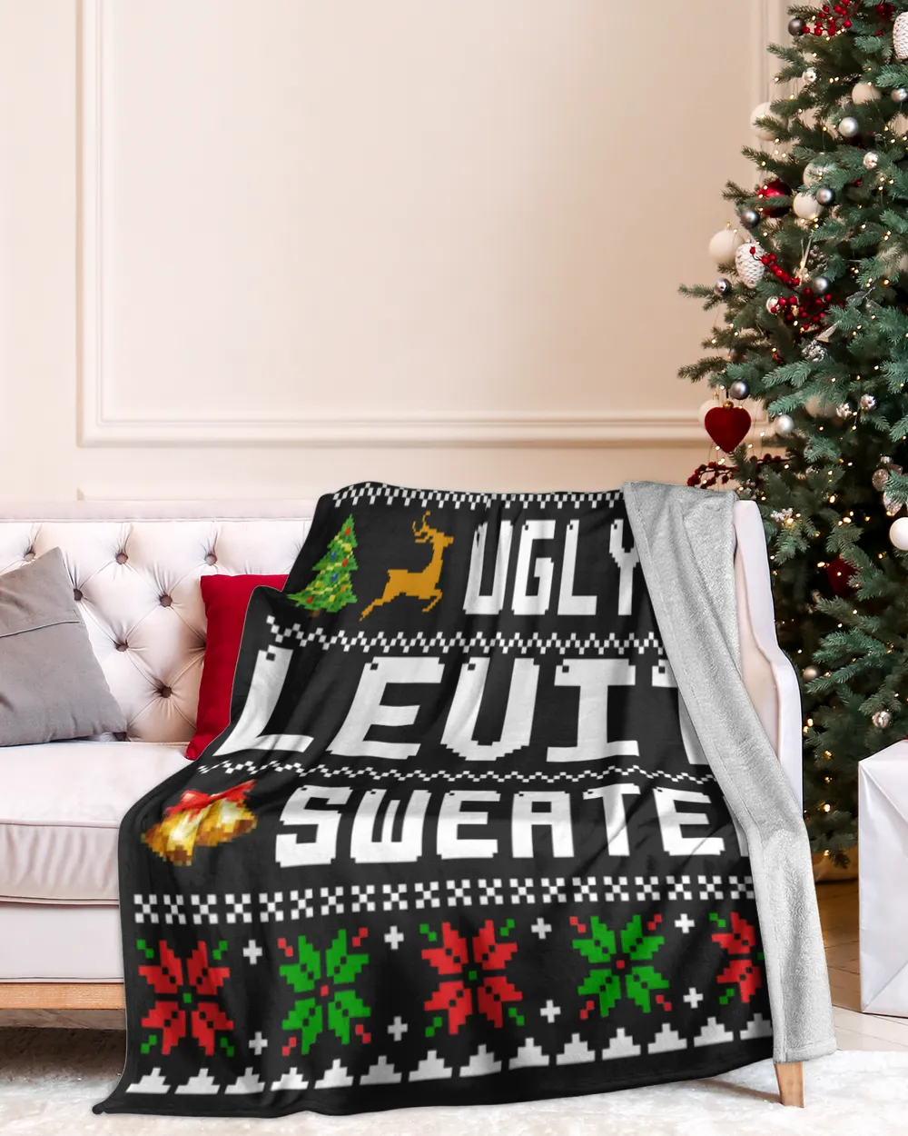 LEVITT-NT-XM15-01 Cozy Plush Fleece Blanket (60x80in) black 60x80in