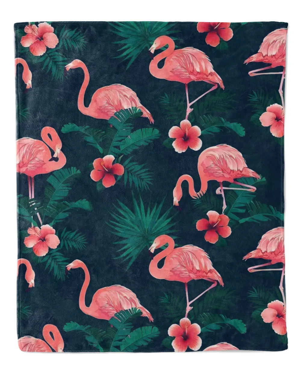 Flamingo Blanket, Flamingo Fleece Blanket, Flamingo Adult Blanket, Best Gift For Decor