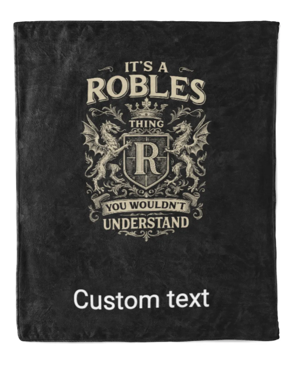 Test custom text canvas - blanket mh