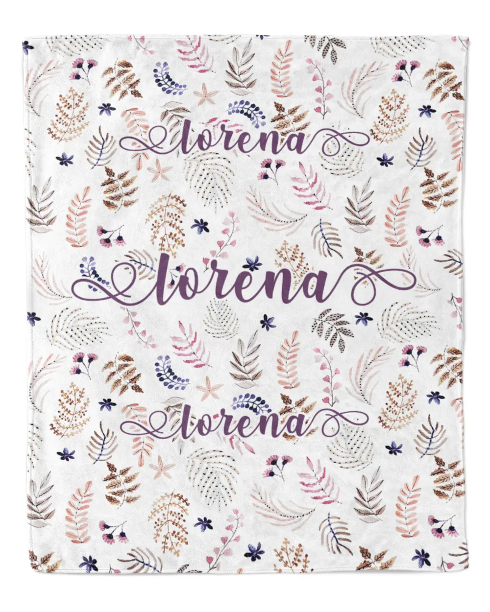 Lorena Floral Blanket