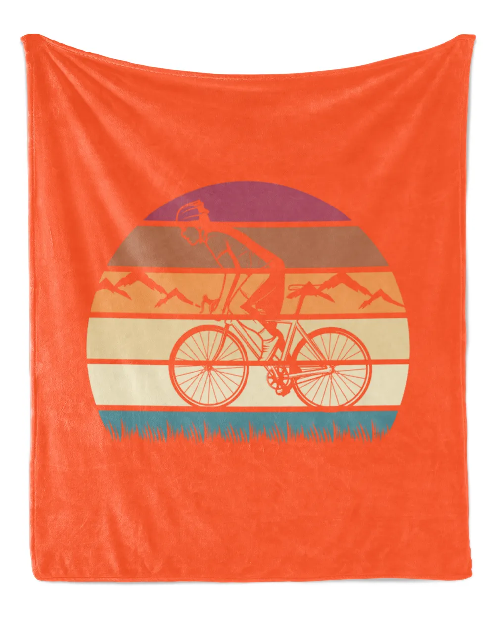 Cycling Boy Vintage Design