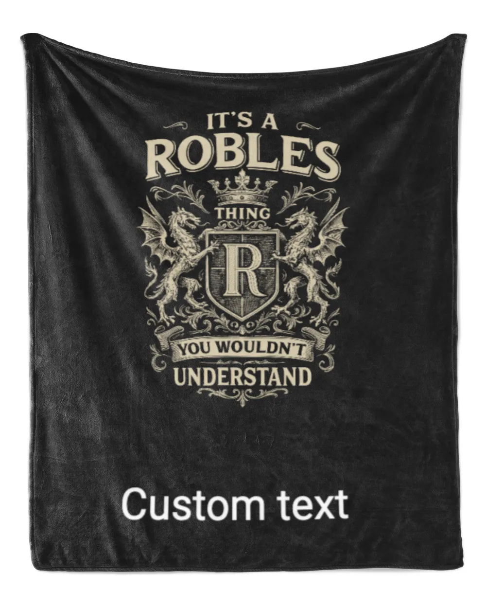 Test custom text canvas - blanket mh