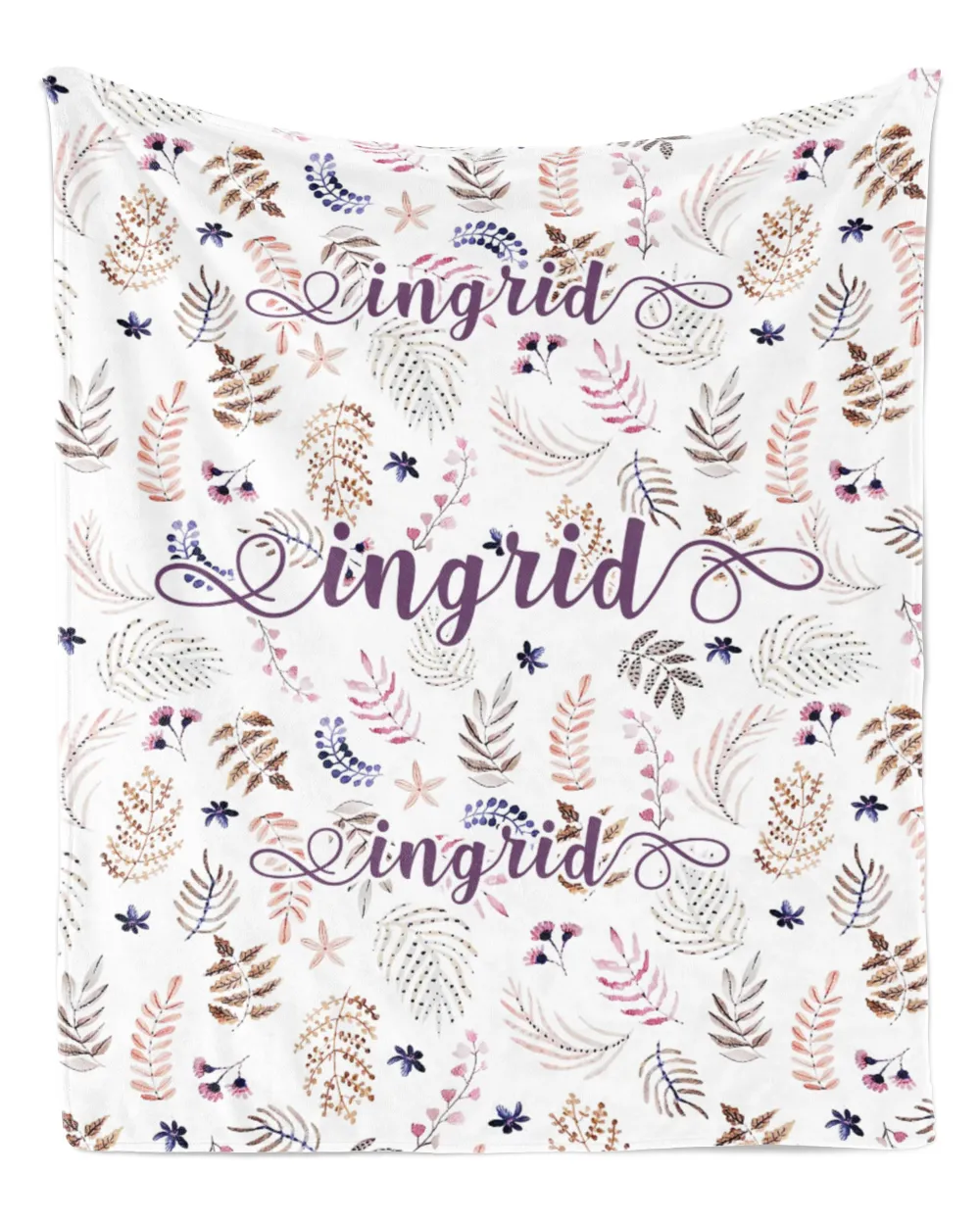 Ingrid Floral Blanket